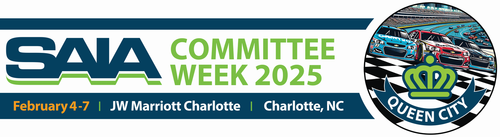 SAIA- 2025 Committee Week Charlotte Logo