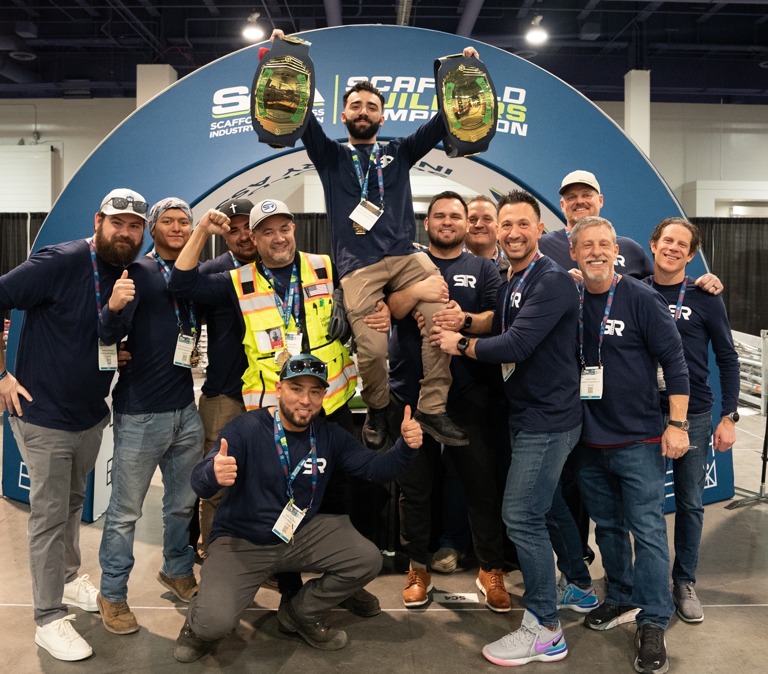 SAIA World of Concrete Scaffold Builders Competition 208